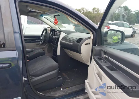 2008 Dodge Grand Caravan Sxt из США, поврежденный, VIN 1D8HN54P88B177468